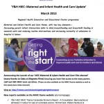 Maternal and Infant Health and Care_newsletter_March2013 Maternal and Infant Health and Care_newsletter_March2013
